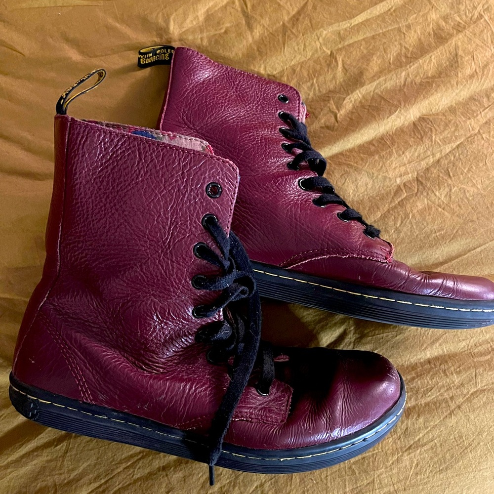 Maroon Women’s Doc Martens